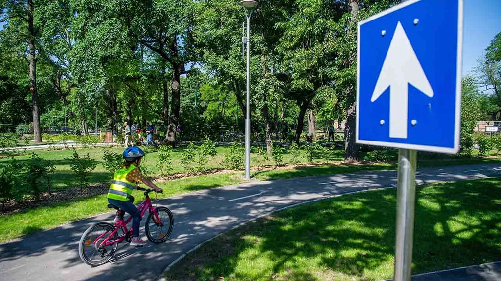 Átadták a megújult a KRESZ-parkot a Városligetben, KRESZ-park, KRESZparkVárosliget, Városliget