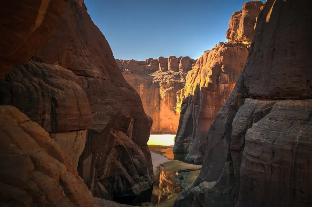 A Guelta d'Archei Csádban