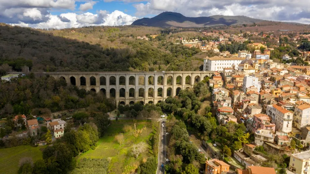 Ariccia, híd, viadukt, Olaszország, 