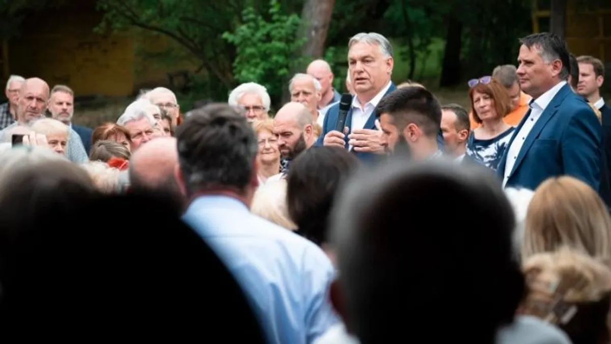 Orbán Viktor: A baloldalt megvették kilóra, ezért háborúpárti