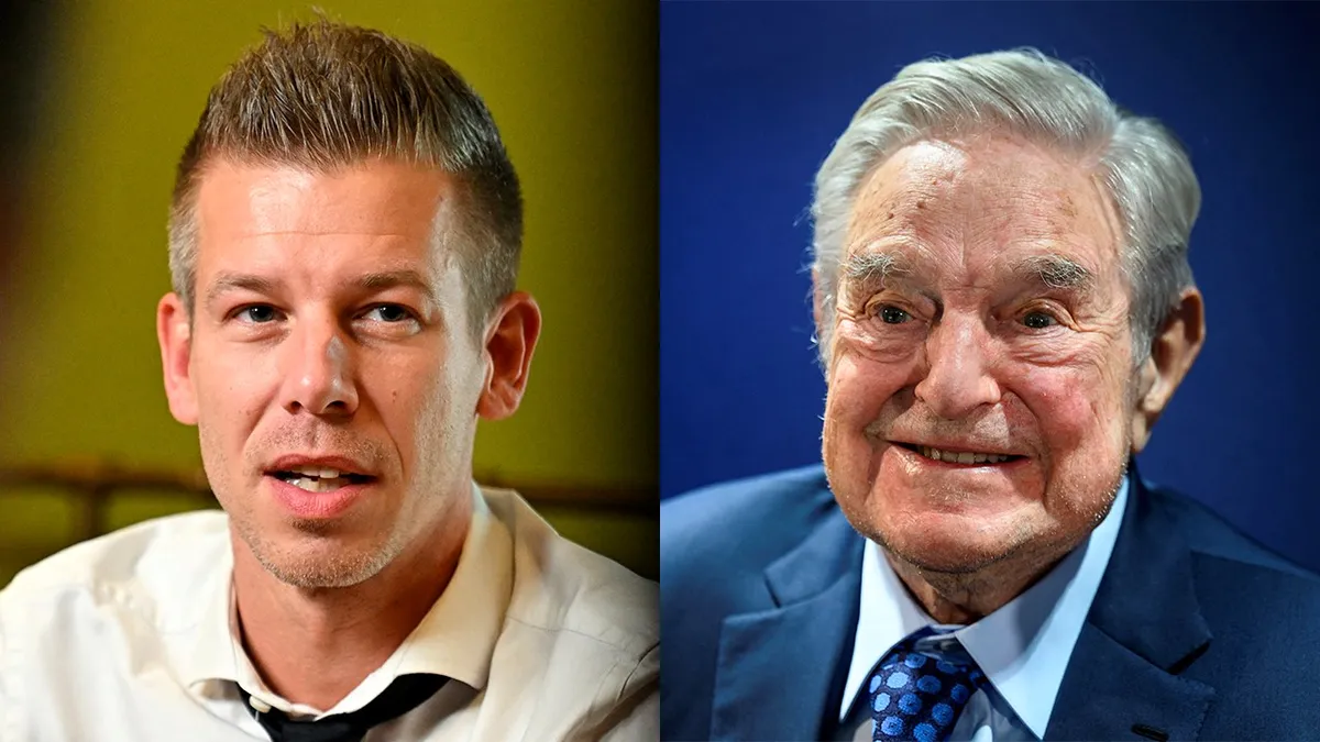 Magyar Péter mellett gyülekeznek a Soros-katonák
