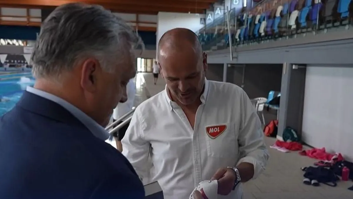 Orbán Viktor: A jövő bajnokai Kaposváron. Hajrá, Virth Balázs! Hajrá, magyar úszók! - videó
