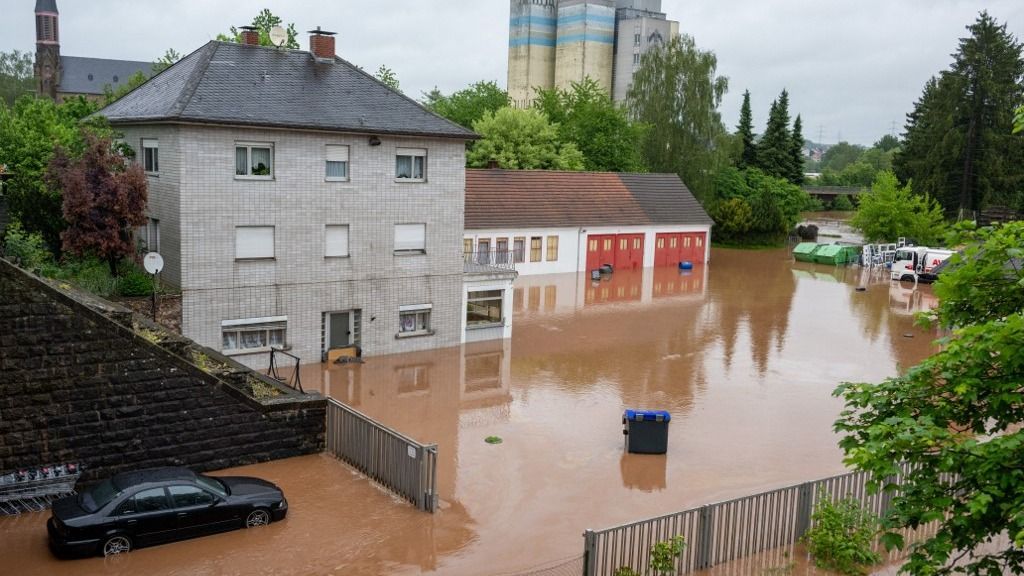 Floods in the Saarland - Lebach