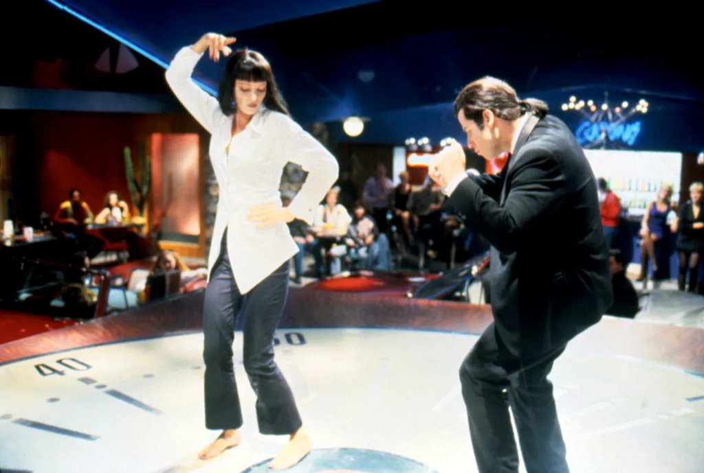 Uma Thurman and John Travolta In 'Pulp Fiction'