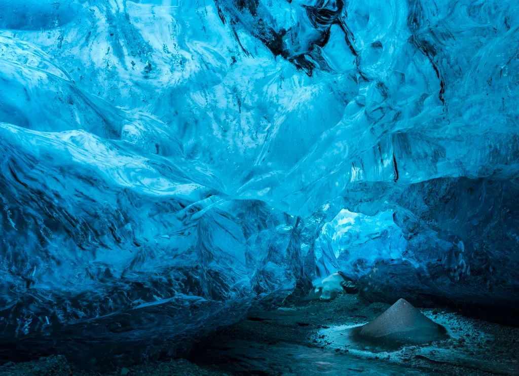 Vatnatjökull-gleccser jégbarlang