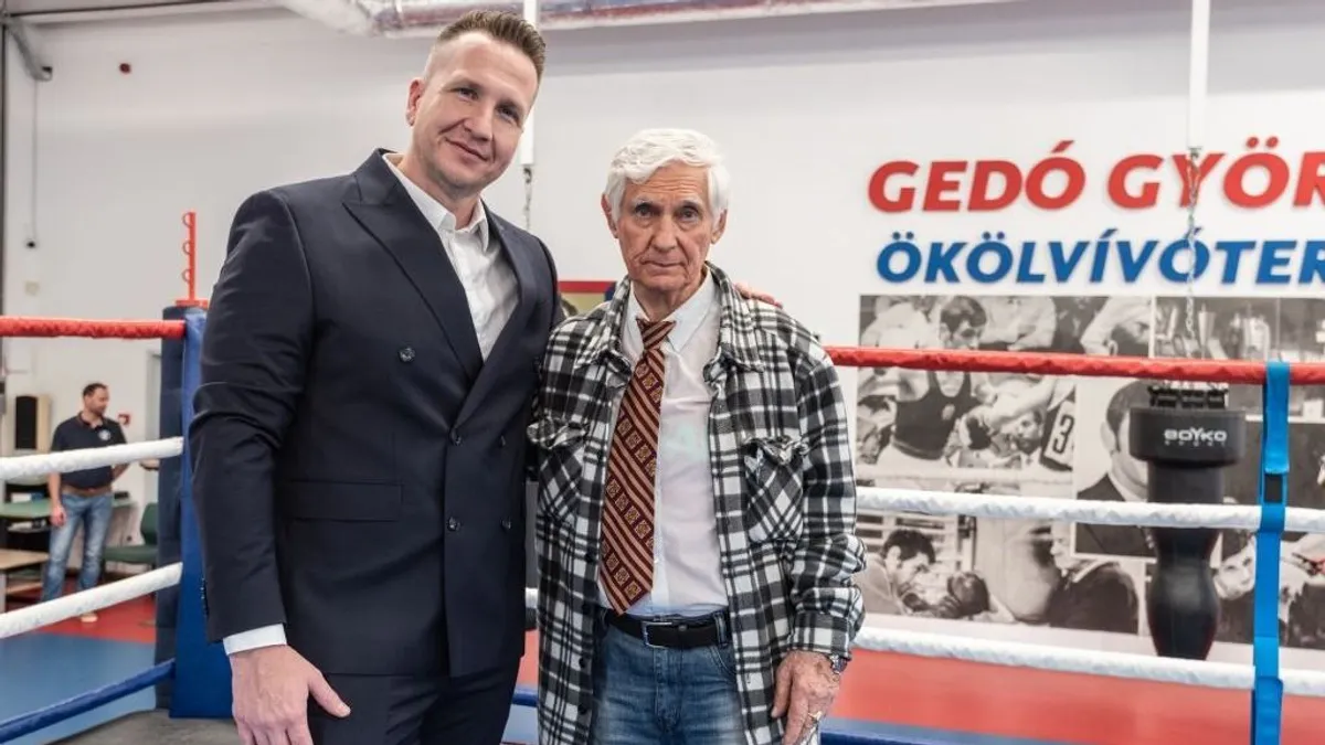 Az olimpiai bajnok Gedó György 75. születésnapját ünnepelték
