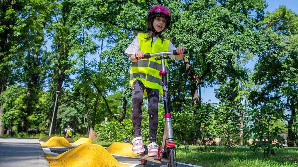 Átadták a megújult a KRESZ-parkot a Városligetben, KRESZ-park, KRESZparkVárosliget, Városliget