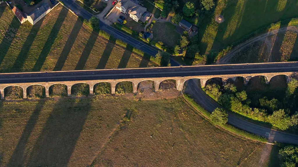 Welland, viadukt, Anglia