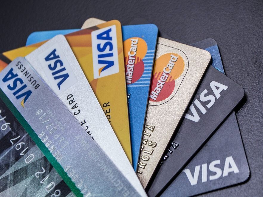 credit card, debit card, bankkkártyák, visa, mastercard