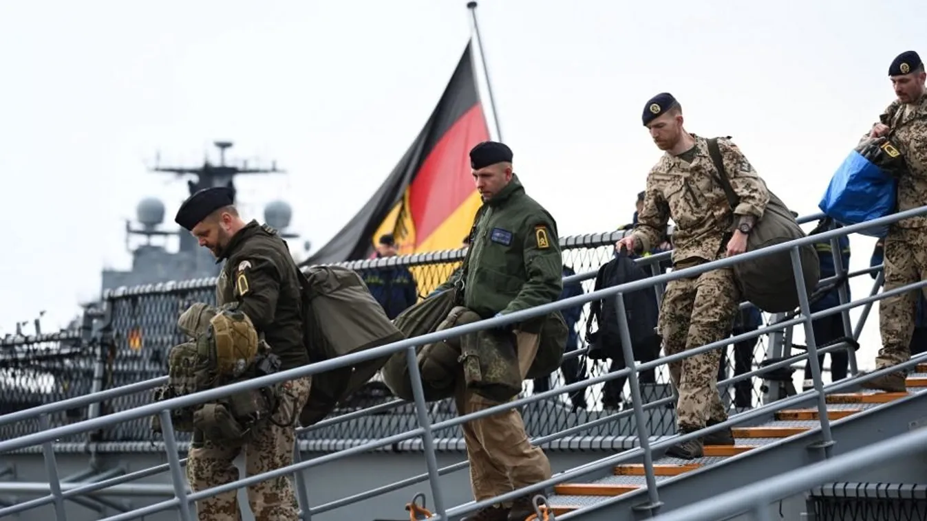 Frigate "Hessen" returns from the Red Sea