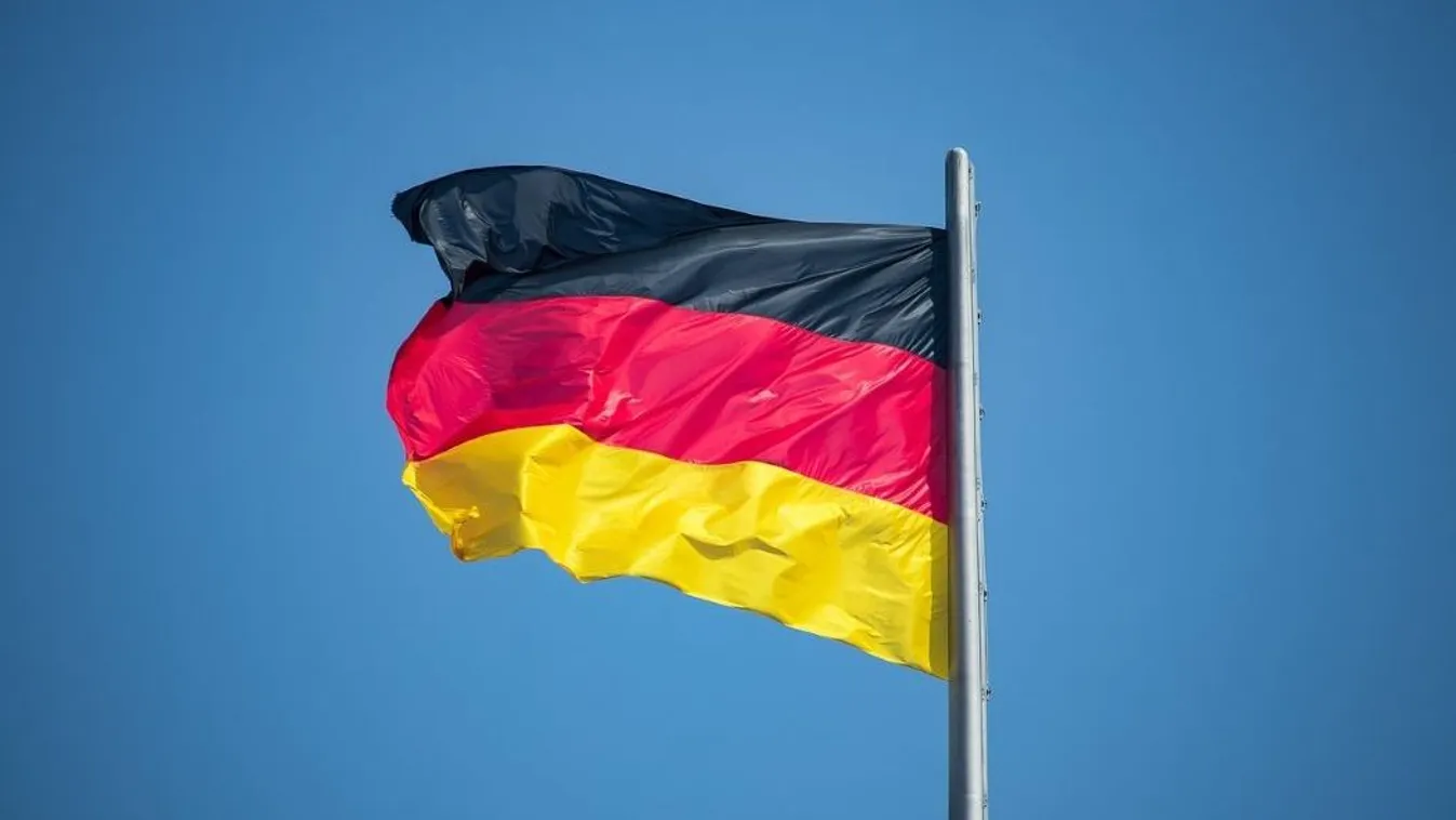 német zászló, illusztráció