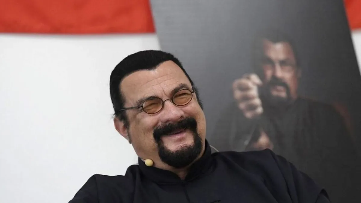 Steven Seagal is részt vett Putyin beiktatásán - videó