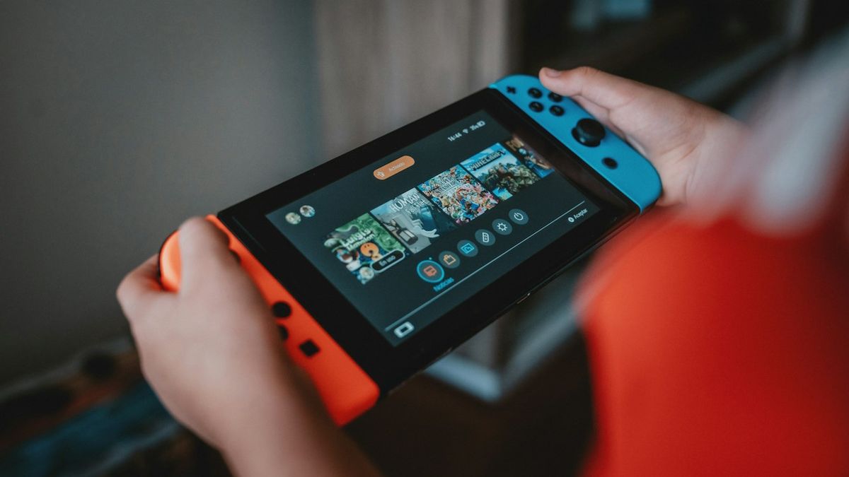 nintendo switch kézikonzol játékkonzol videojáték