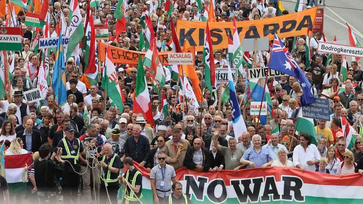 Két éve az volt a tét a választáson, marad-e hazám, most az, hogy marad-e világ - videó