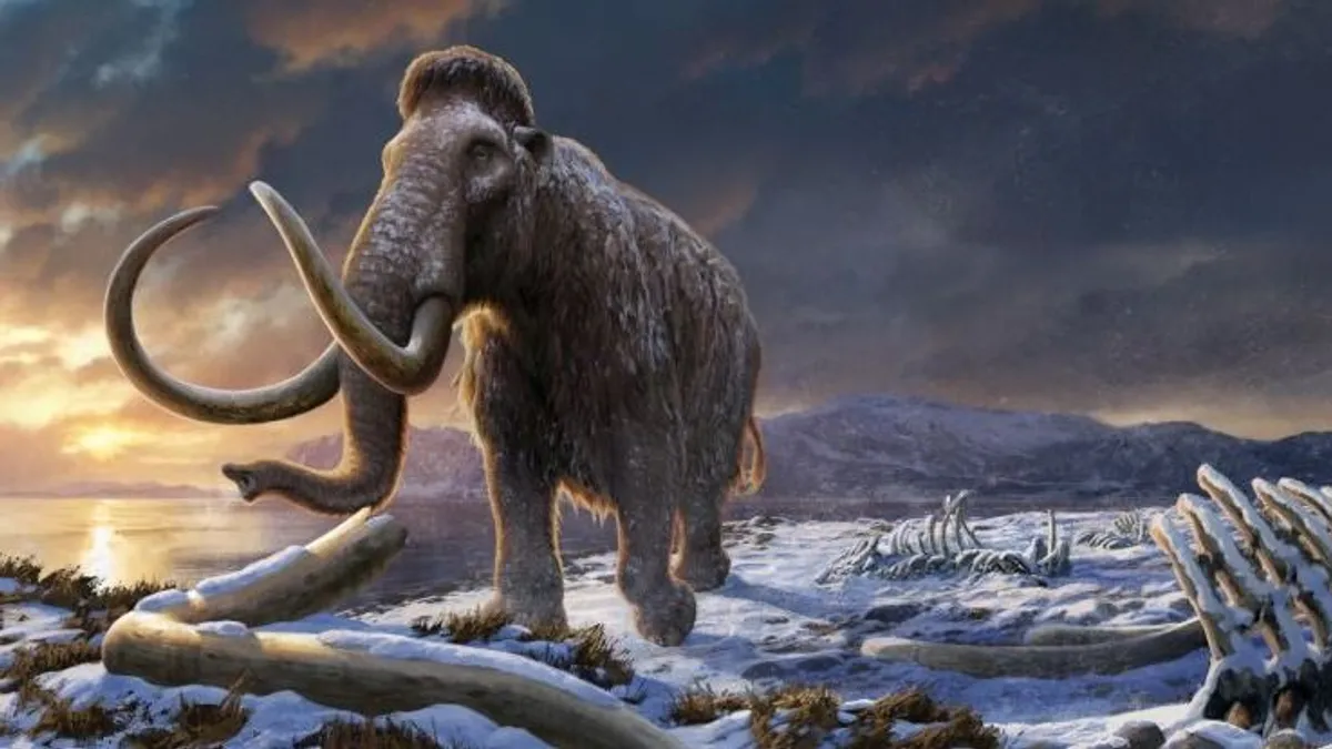 Nem a beltenyészet miatt halt ki a gyapjas mamut