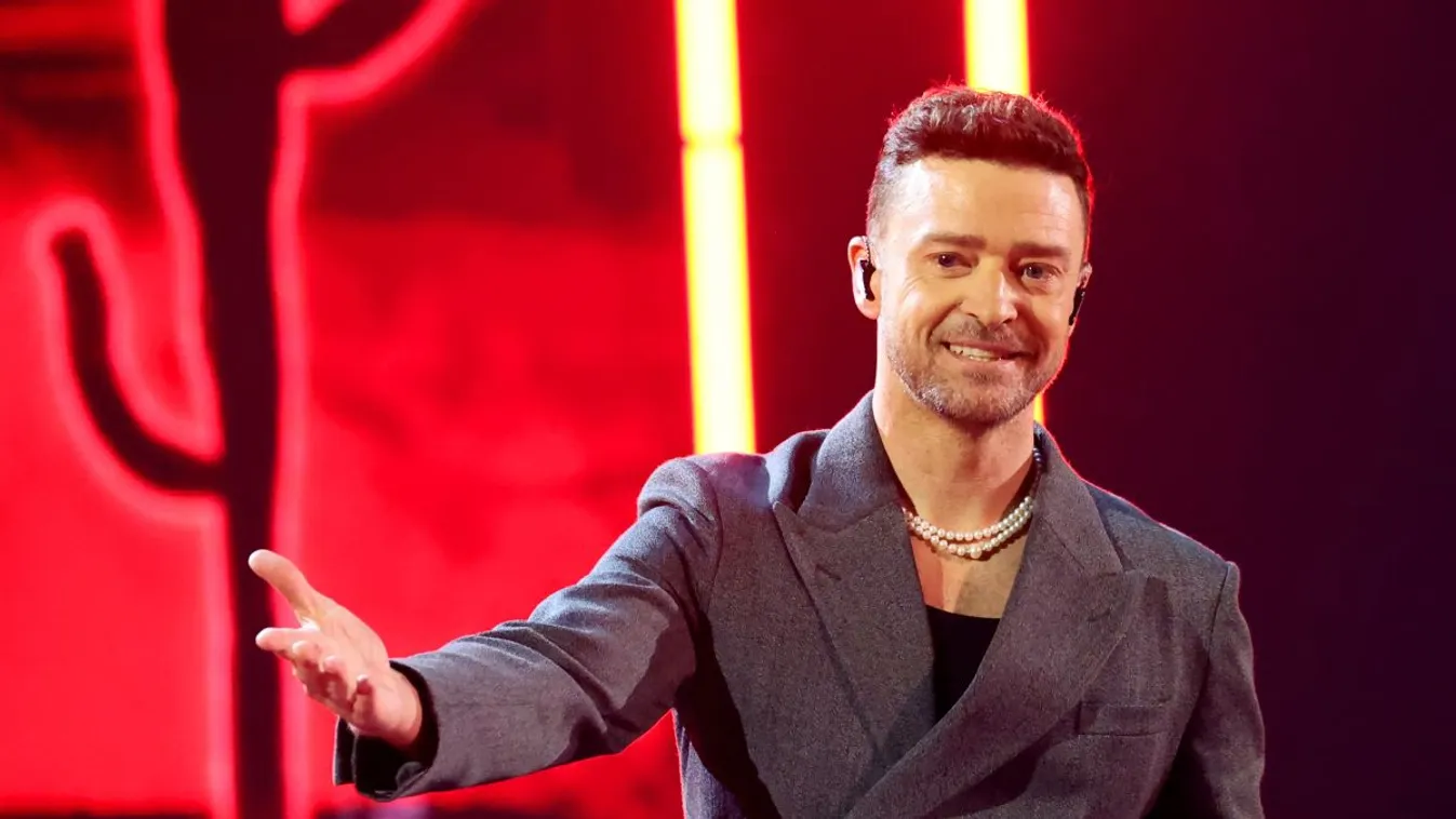 Justin Timberlake a színpadon