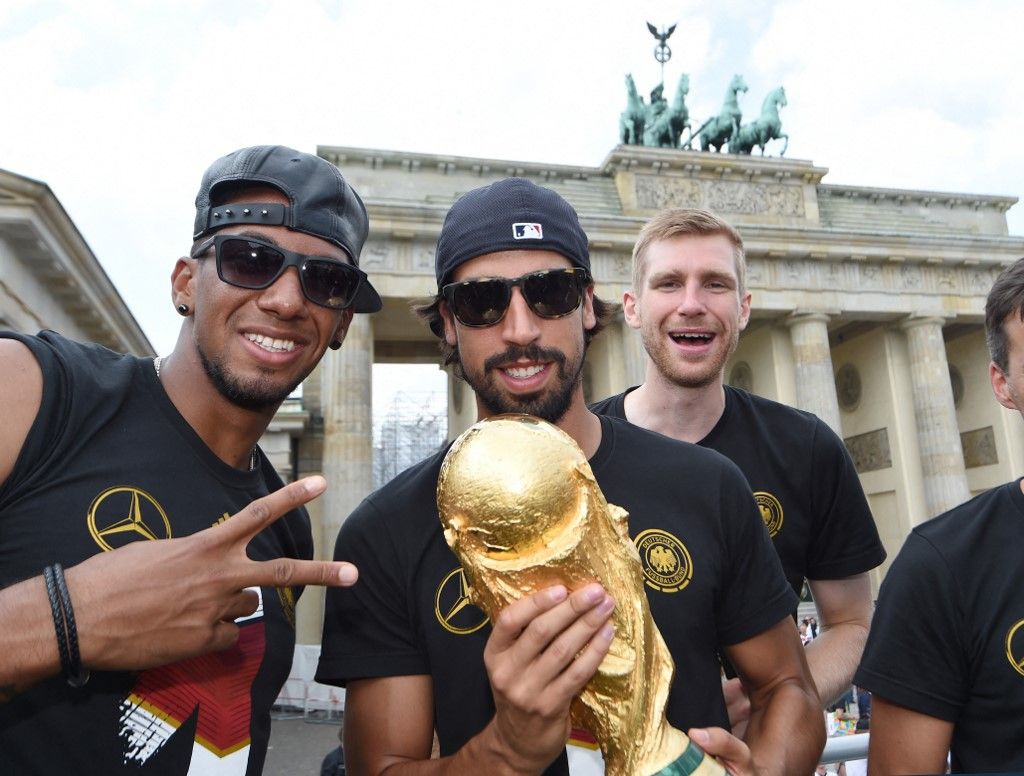 World Cup 2014 - Team German arrives back in Berlin