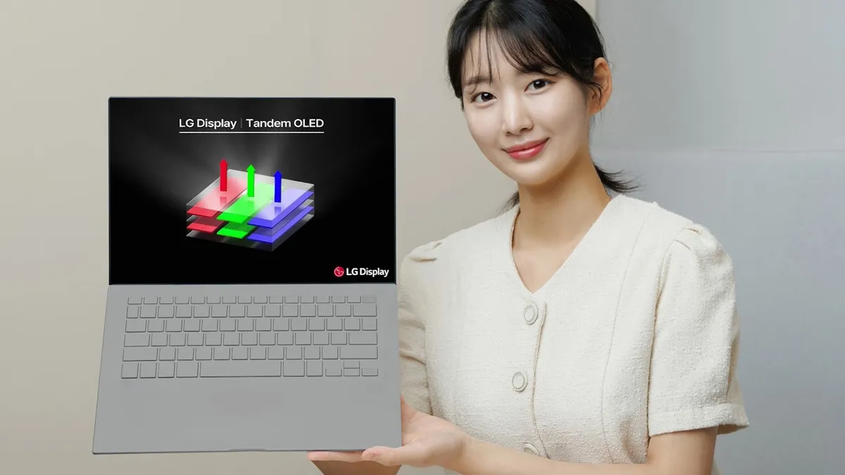 Jön a kétrétegű OLED-kijelző a laptopokba
