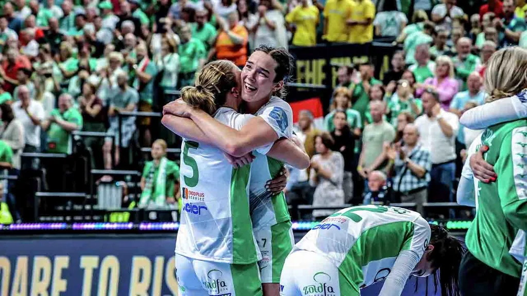 női kézilabda final four 2024, nőikézilabda,  finalfour2024, 2024.06.01.,  EHF FINAL4 WOMEN 2024, BL-elődöntő, Győr-Esbjerg