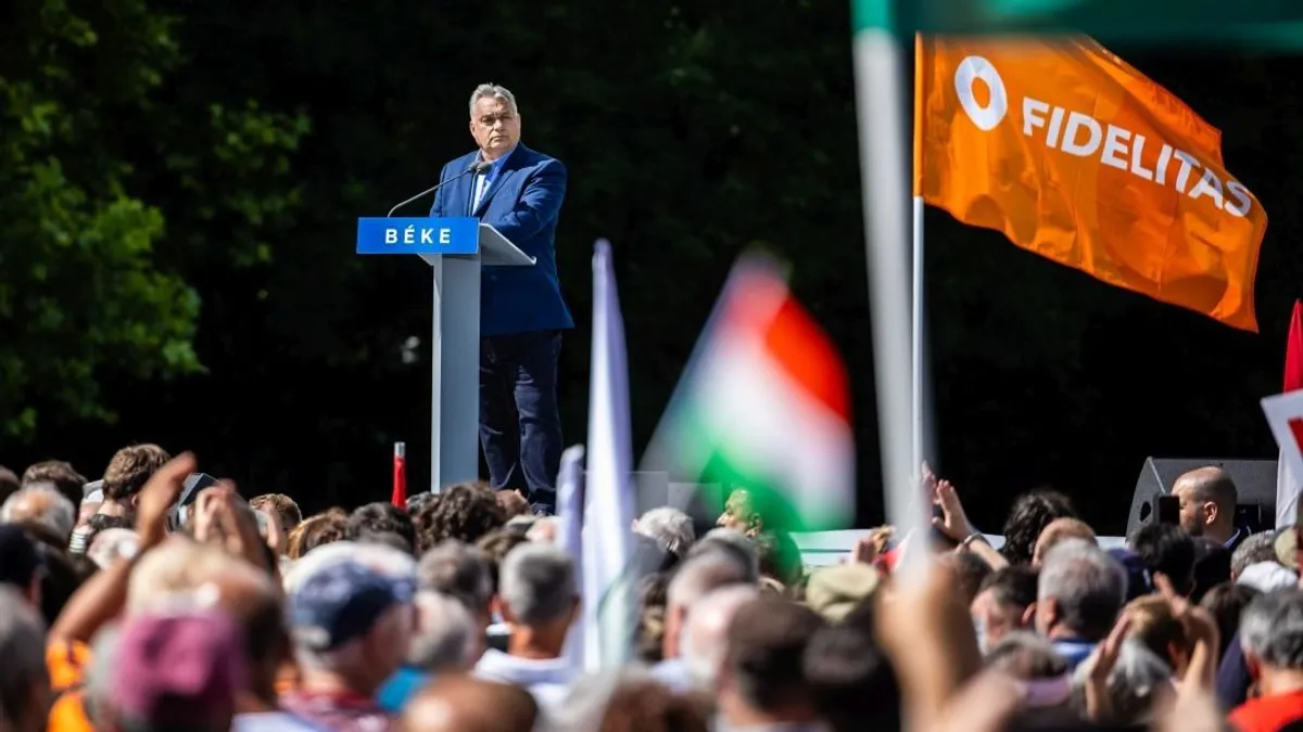 Orbán Viktor: Ha a baloldal győz, csak idő kérdése, és a háború utolér bennünket