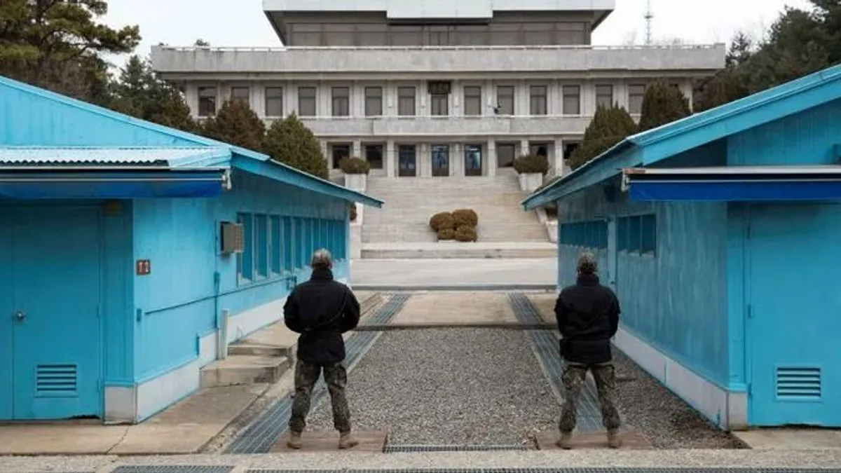Tiltott területre léptek észak-koreai katonák