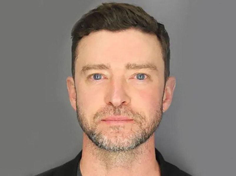 Justin Timberlake Booking Photo