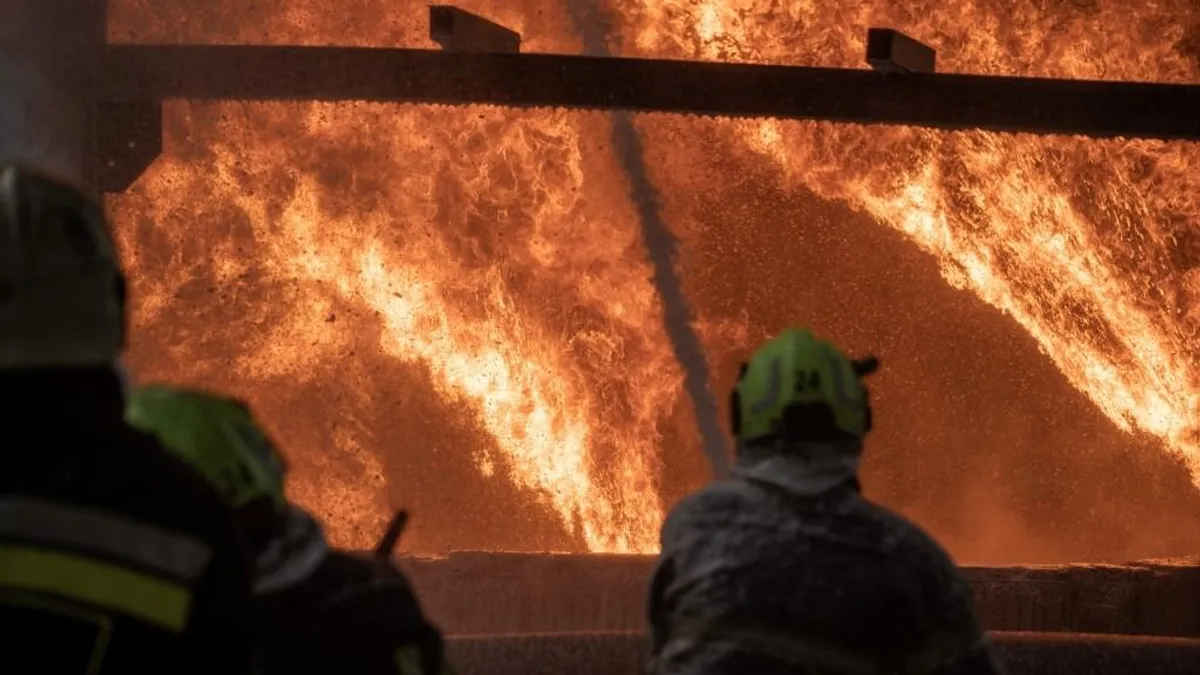 Robbanás Svájcban, két ember meghalt - videó