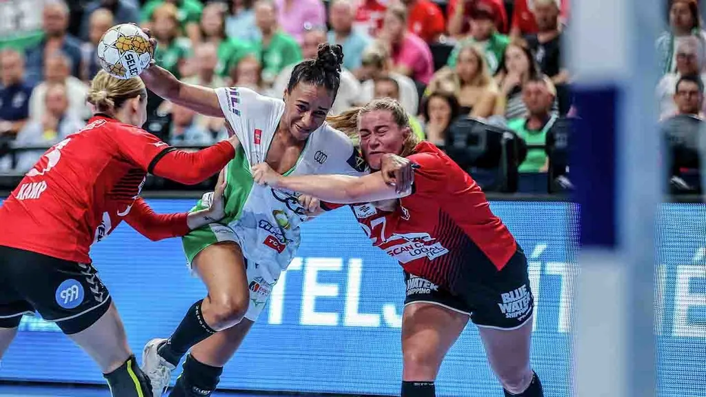 női kézilabda final four 2024, nőikézilabda,  finalfour2024, 2024.06.01.,  EHF FINAL4 WOMEN 2024, BL-elődöntő, Győr-Esbjerg