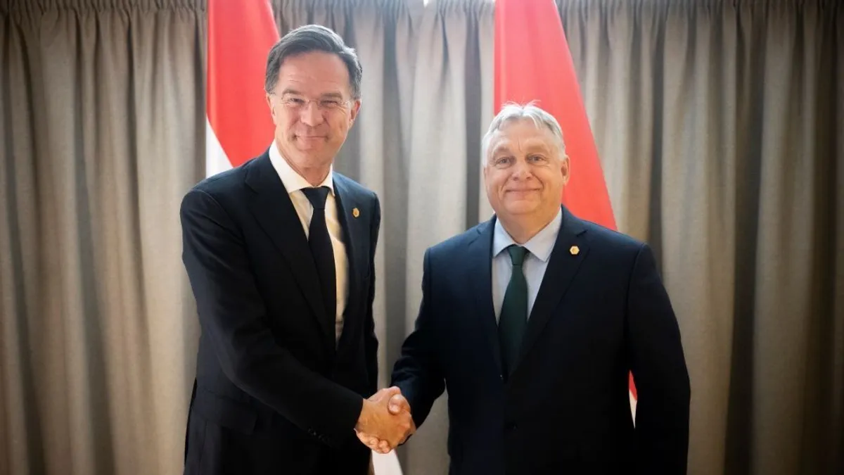 Orbán Viktor elárulta, milyen esetben támogatja Mark Ruttét