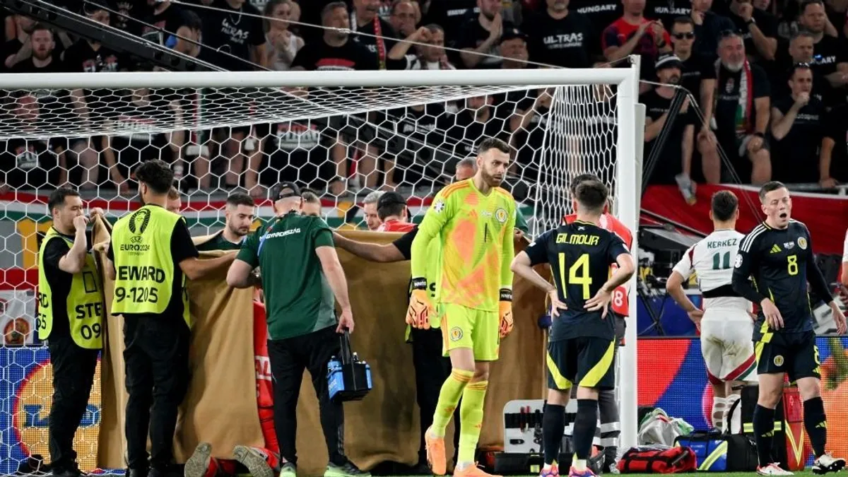 "Az meg ki?" - kérdezett vissza a kegyetlen skót kapus, amikor Varga Barnabásról érdeklődött a riporter