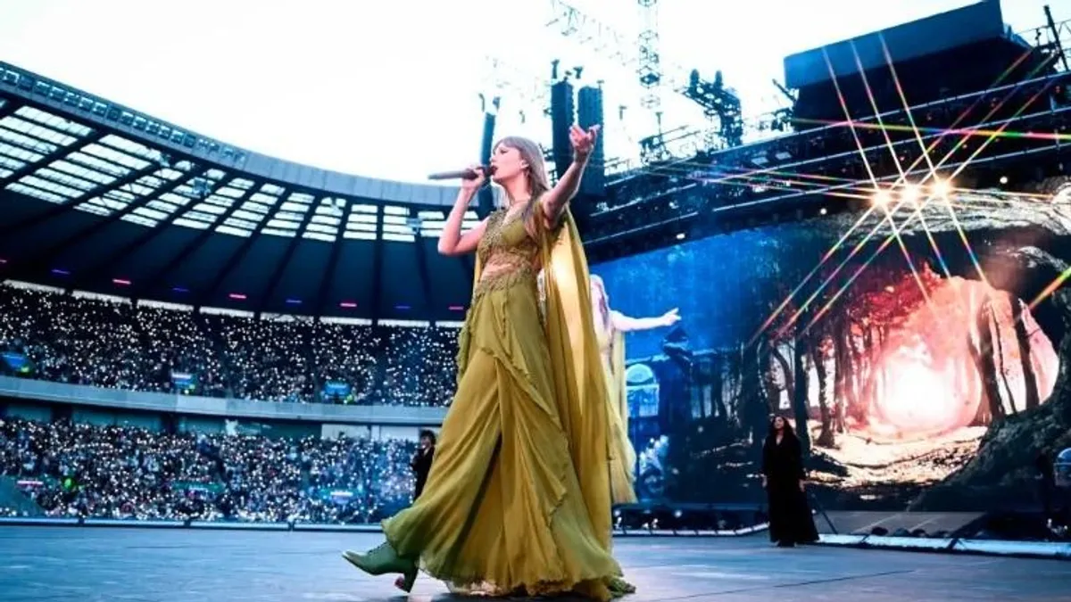 Földmozgást okoztak Taylor Swift edinburghi koncertjei
