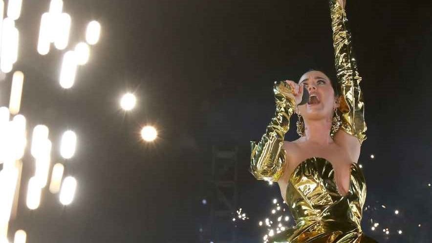 Katy Perry, koncert, énekesnő, tűzijáték 