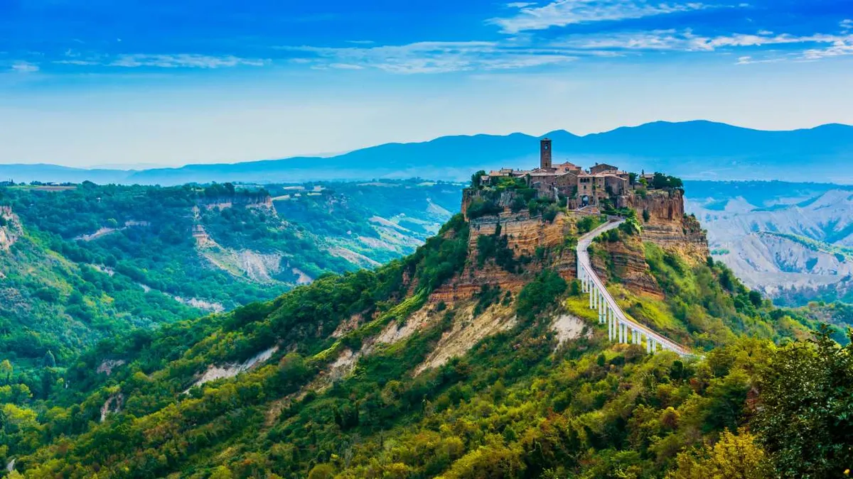 Civita di Bagnoregio Olaszország egyik legszebb történelmi városkájának számít