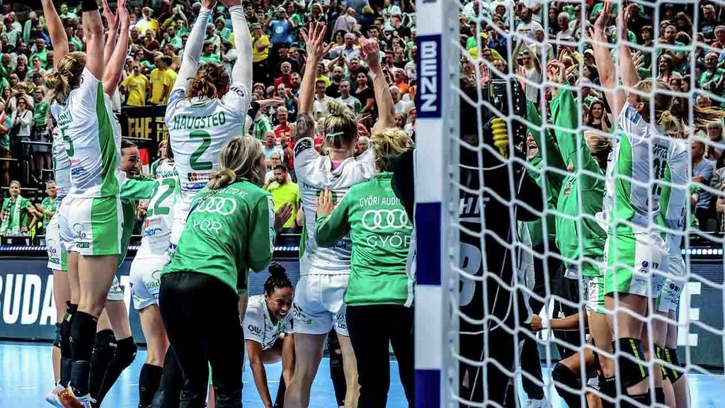 női kézilabda final four 2024, nőikézilabda,  finalfour2024, 2024.06.01.,  EHF FINAL4 WOMEN 2024, BL-elődöntő, Győr-Esbjerg