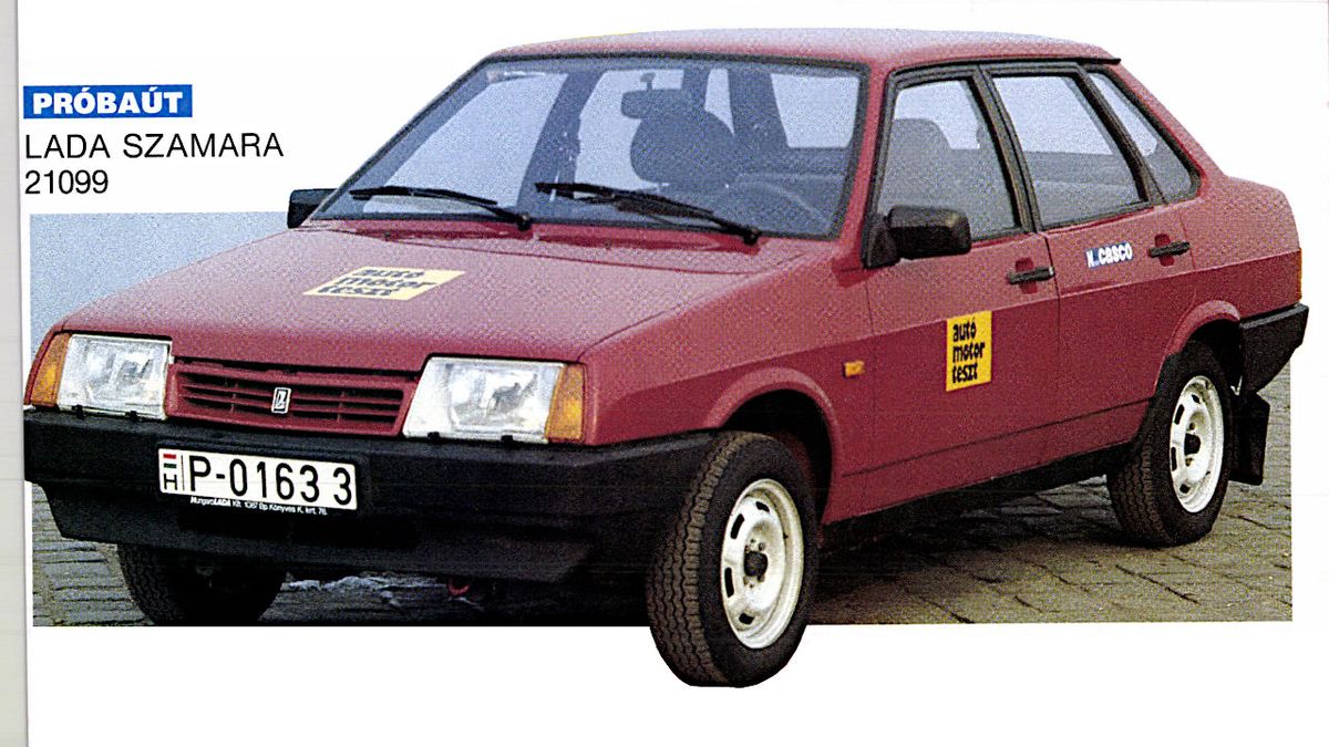 Lada Samara négyajtós teszt archív (1993)