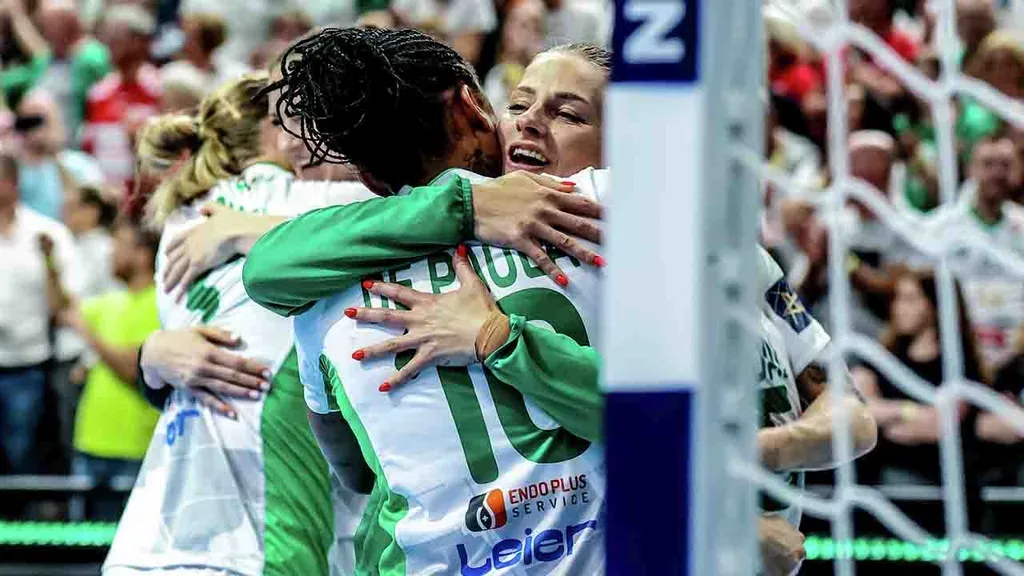 női kézilabda final four 2024, nőikézilabda,  finalfour2024, 2024.06.01.,  EHF FINAL4 WOMEN 2024, BL-elődöntő, Győr-Esbjerg