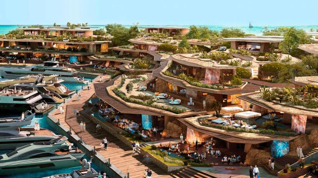 dubaj, luxus, Szaúd-Arábia, világ legnagyobb luxus turisztikai központja, tervezet