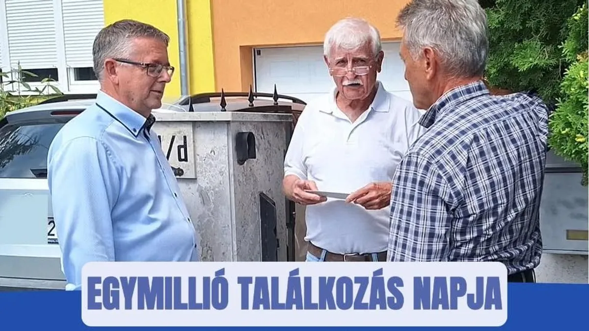 Bencsik János Tatán és Tatabányán keresi fel a választókat