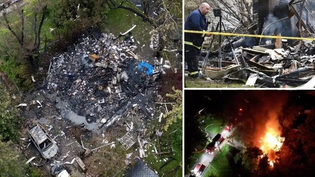 Felrobbant egy ház Chicagóban, egy ember meghalt  - videó