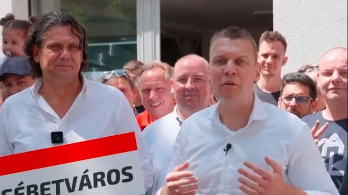 Deutsch Tamás: Holnap döntenünk kell. Erzsébetvárosban és Brüsszelben is változásra van szükség! - videó