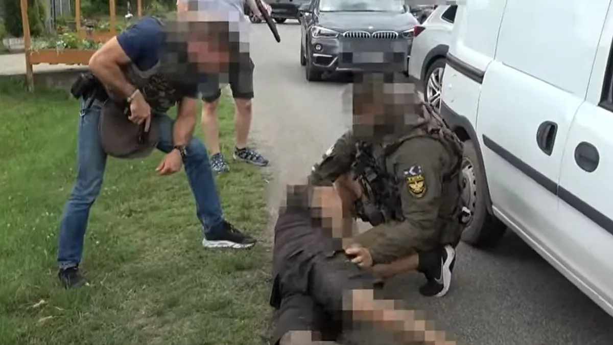 Veszélyes külföldi bűnözőt fogtak el a rendőrök Siklóson - videó