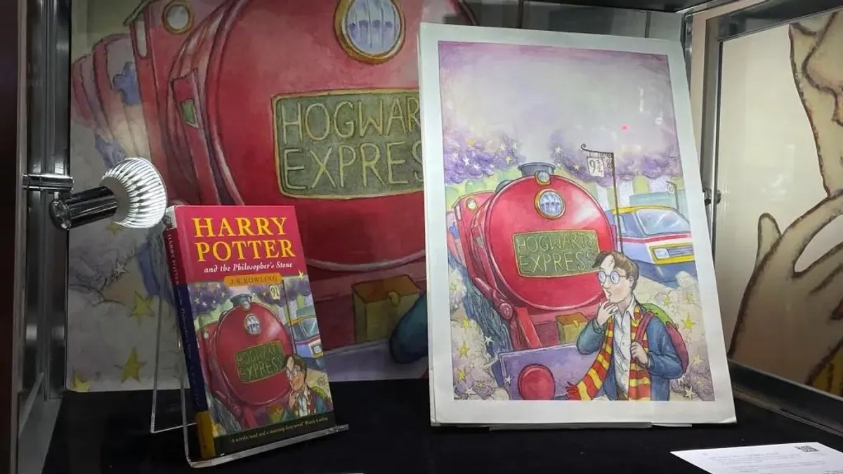 Hihetetlen összegért kelt el egy Harry Potter-illusztráció egy New York-i árverésen