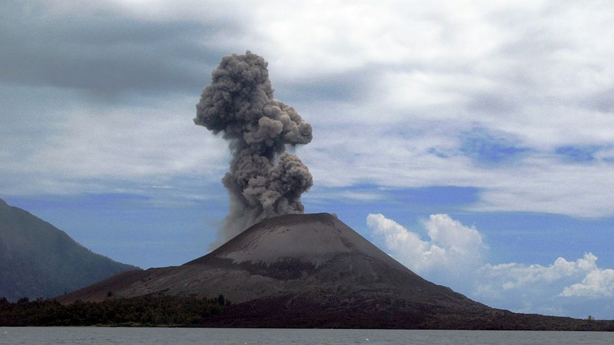 Krakatau-szigetcsoport vulkánjai