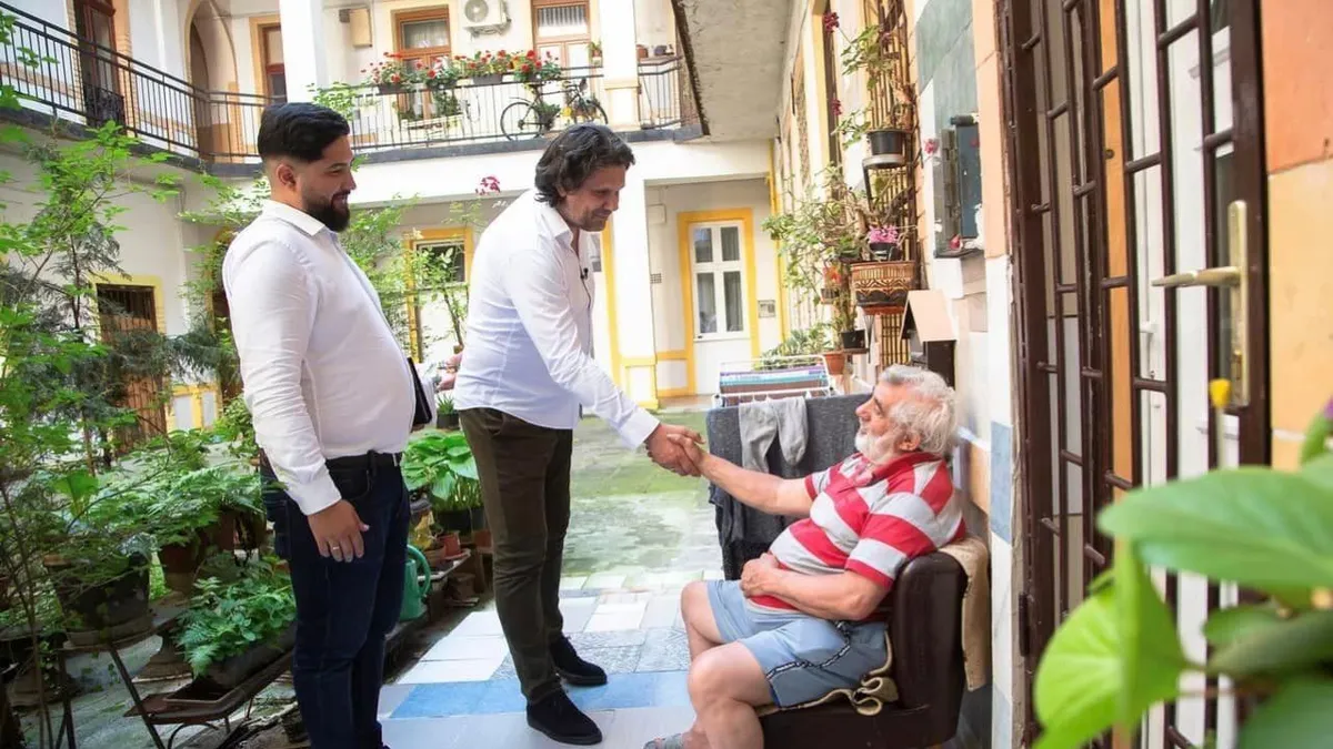 Deutsch Tamás: Kopogtatás, mozgósítás, Egymillió Találkozás Napja Erzsébetvárosban