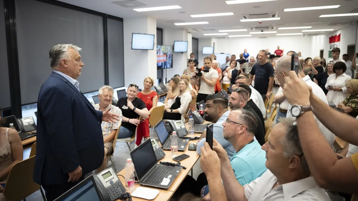 Orbán Viktor: Hatalmas a tét, minden szavazat számít! - fotó