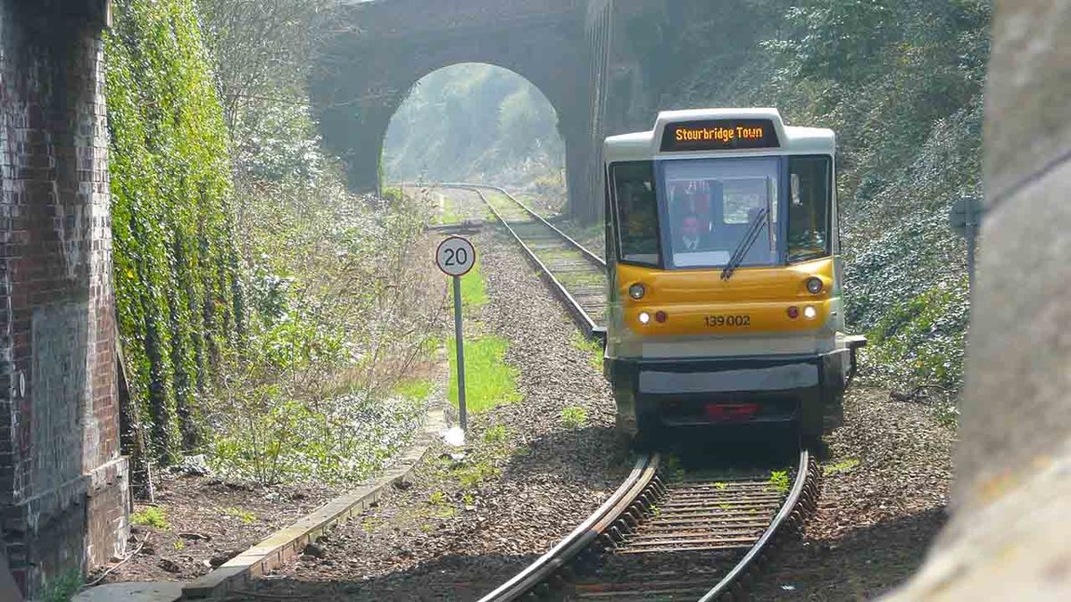 a világ legrövidebb vasútja, világlegrövidebbvasútjai, Stourbridge Town line