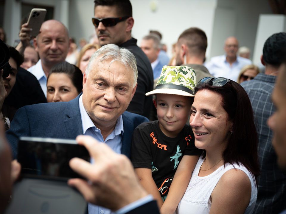 Orbán Viktor, miniszterelnök, dabas, országjáró út, 2024.06.05.