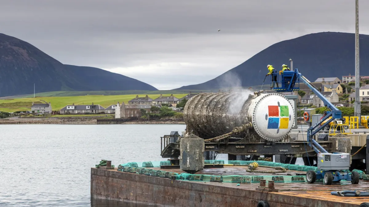 Elbúcsúzott a víz alatti adatközponttól a Microsoft