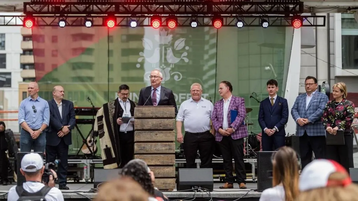 Ontario tartomány miniszterelnöke is részt vett a kanadai magyarok egyik legnagyobb kulturális eseményén