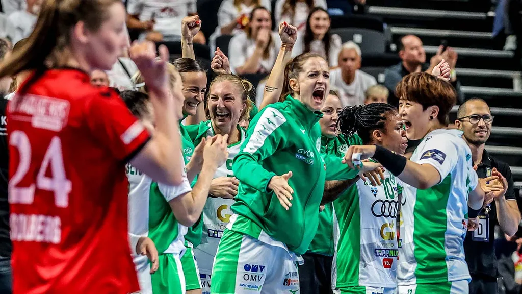 női kézilabda final four 2024, nőikézilabda,  finalfour2024, 2024.06.01.,  EHF FINAL4 WOMEN 2024, BL-elődöntő, Győr-Esbjerg